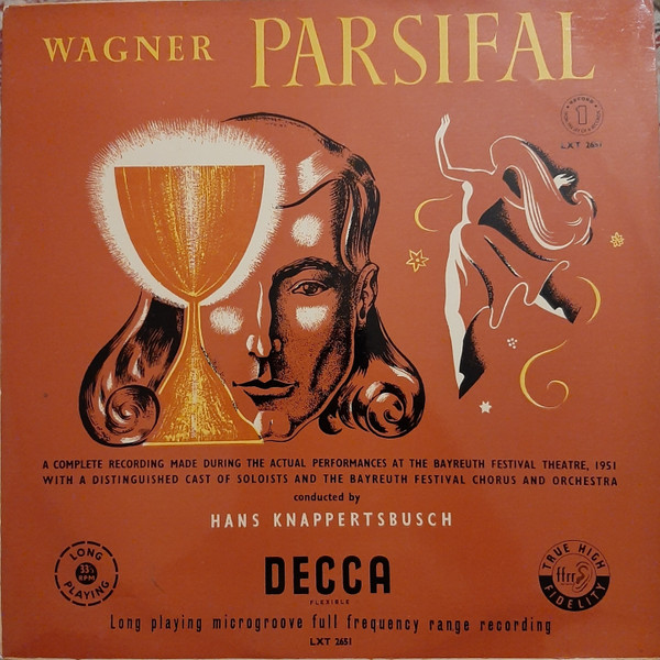 Recorded Live At The Bayreuth Festival 1951 Wagner Parsifal 