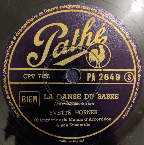 télécharger l'album Yvette Horner - La Danse Du Sabre Souvenez Vous Mama