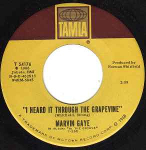 Marvin Gaye - I Heard It Through The Grapevine / You're What's Happening (In The World Today) album cover