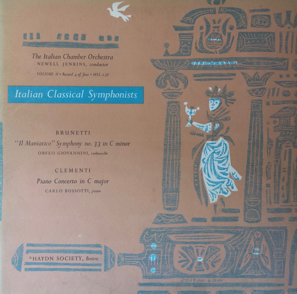 baixar álbum The Italian Chamber Orchestra, Newell Jenkins - Italian Classical Symphonists Volume 2