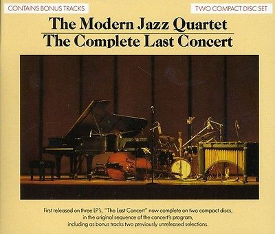 The Modern Jazz Quartet – The Complete Last Concert (1989, CD