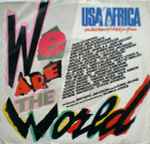 USA For Africa – We Are The World (1985, Gatefold, Orange/Yellow Label,  Vinyl) - Discogs