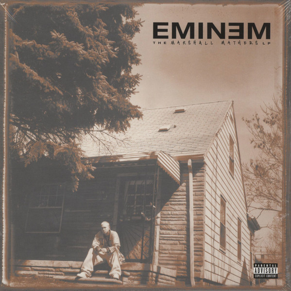 The album cover for Eminem The Marshall Mathers LP