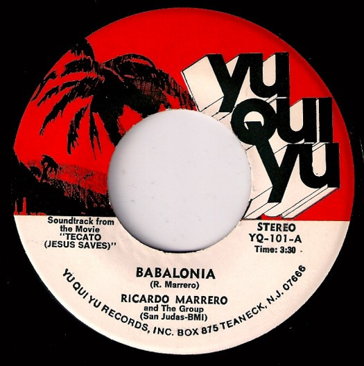 Ricardo Marrero And The Group – Babalonia / My Friend (1975, Vinyl