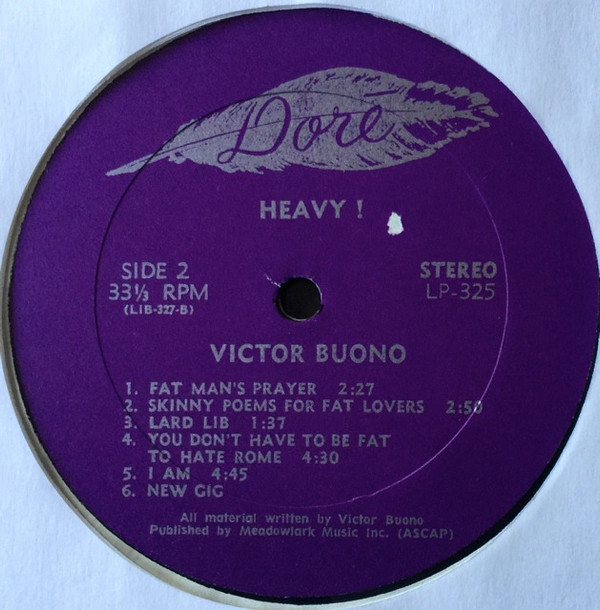 last ned album Victor Buono - Heavy