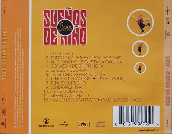 lataa albumi Ruben Rada - Sueños De Niño