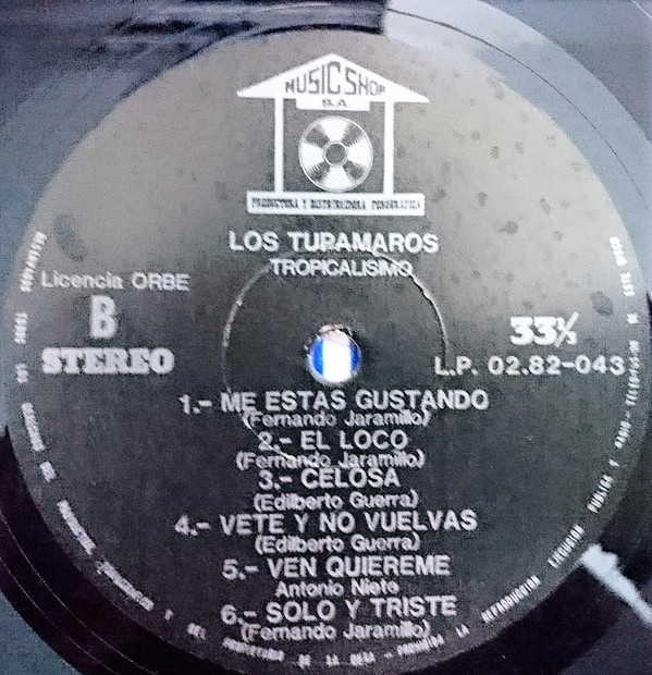 télécharger l'album Los Tupamaros - Tropicalisimos