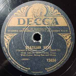 The Mills Brothers - Brazilian Nuts / Paper Doll album cover