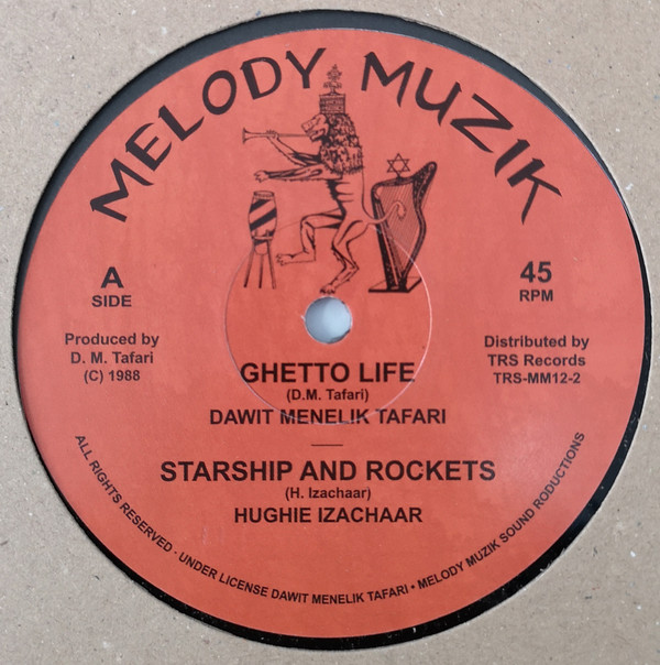 Album herunterladen Dawit Menelik Tafari Hughie Izachaar & The Original Rockers - Ghetto Life Starship And Rockets Peace And Love