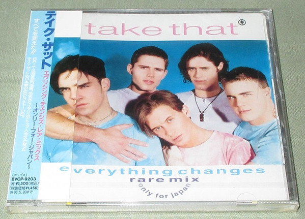 descargar álbum Take That - Everything Changes Rare Mix Only For Japan