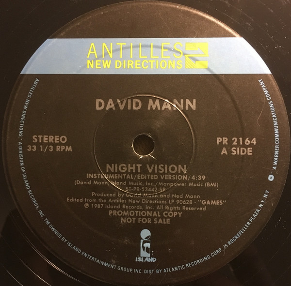 lataa albumi David Mann - Night Vision
