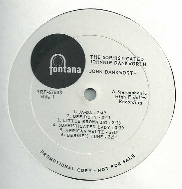 descargar álbum John Dankworth - The Sophisticated Johnnie Dankworth