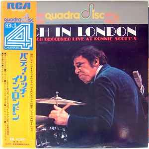 Buddy Rich - Rich In London (Buddy Rich Recorded Live At Ronnie Scott's) album cover