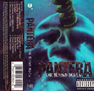 Pantera – Far Beyond Driven (1994, Dolby HX Pro, S NR, Cassette