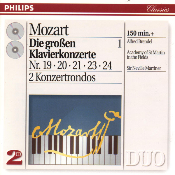 Mozart - Alfred Brendel - Academy Of St. Martin in the Fields, Sir