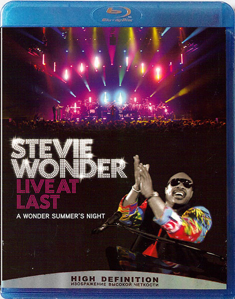 Stevie Wonder – Live At Last (A Wonder Summer's Night) (2009, Blu 