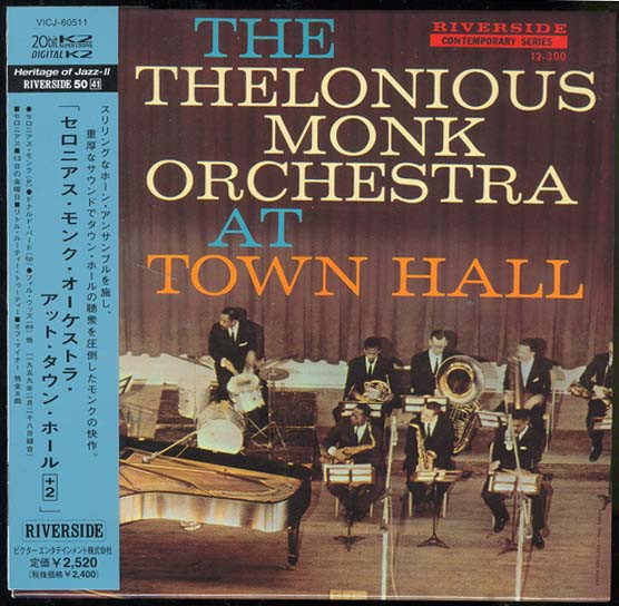 The Thelonious Monk Orchestra – At Town Hall (2000, Paper Sleeve 