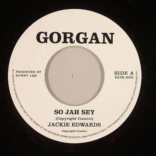 Wilfred Jackie Edwards – So Jah Seh (1975, Vinyl) - Discogs