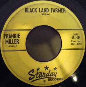 Frankie Miller (2) - Black Land Farmer album cover