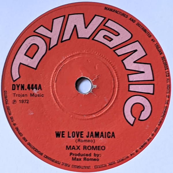 Max Romeo – We Love Jamaica (1972, Vinyl) - Discogs