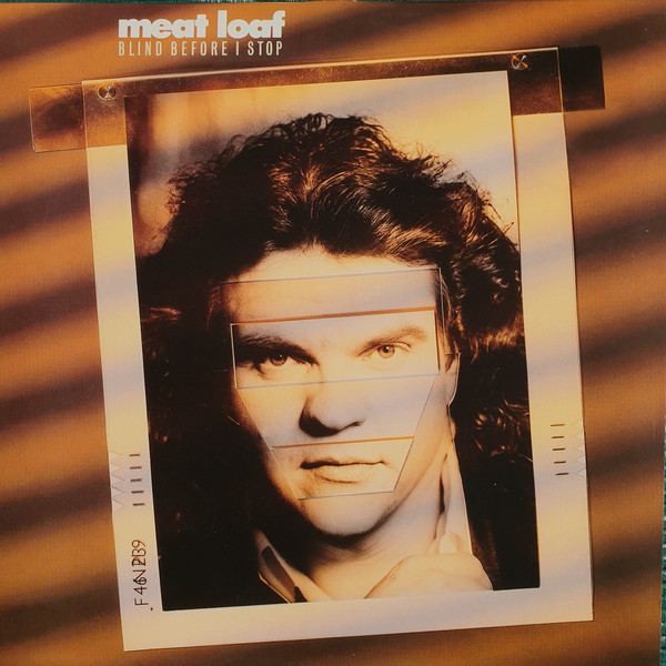 Meat Loaf – Blind Before I Stop (2021, Gold Black Marbled, Vinyl 