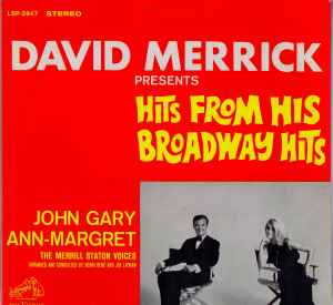 David Merrick (2) - David Merrick Presents Hits From His Broadway Hits アルバムカバー