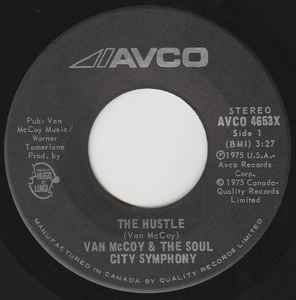 Van McCoy & The Soul City Symphony - The Hustle album cover