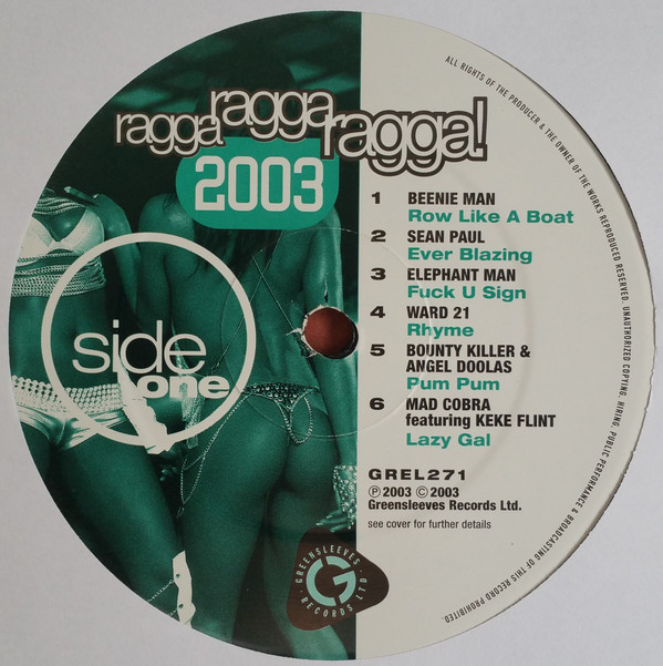 lataa albumi Various - Ragga Ragga Ragga 2003