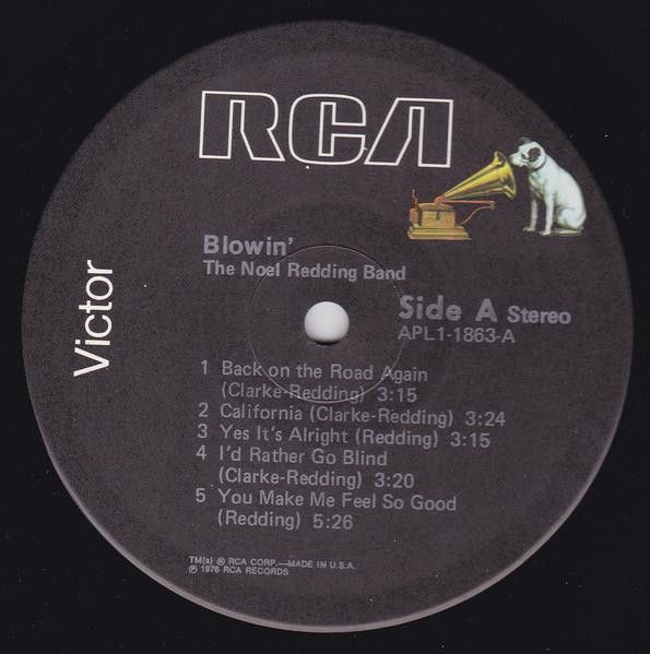 last ned album Noel Redding Band - Blowin