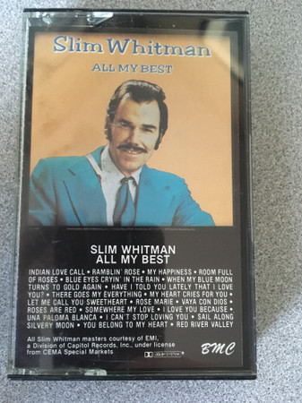 Vintage Lot 2 12 SLIM WHITMAN the Very Best Of/all My Best Vinyl Records 