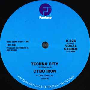 Cybotron - Techno City album cover