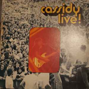 David Cassidy - Cassidy Live ! album cover