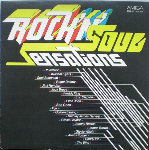Обложка конверта виниловой пластинки Various - Rock'N' Soul Sensations