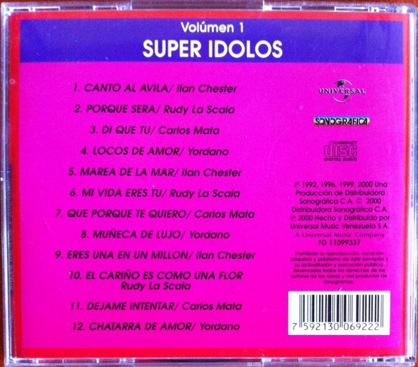 télécharger l'album Various - Super Idolos Volumen 1