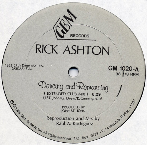 ladda ner album Rick Ashton - Dancing And Romancing
