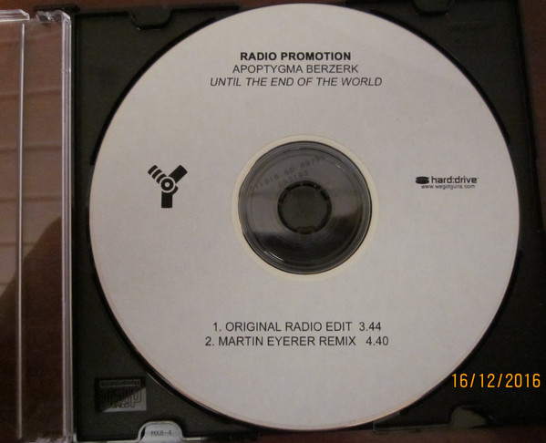 Apoptygma Berzerk - Until The End Of The World | Releases | Discogs