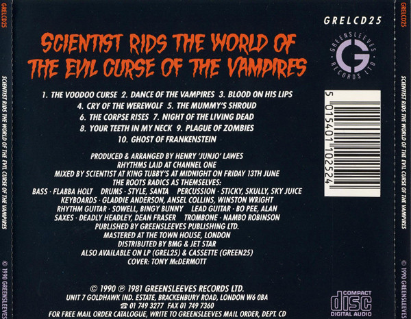 Scientist – Scientist Rids The World Of The Evil Curse Of The 