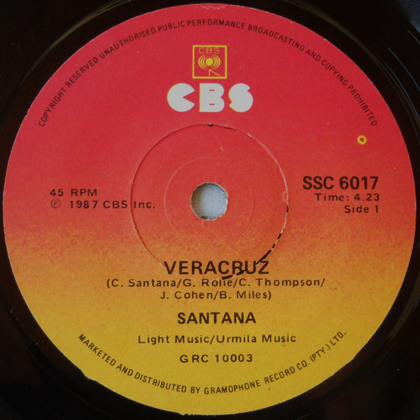 baixar álbum Santana - Veracruz Mandela