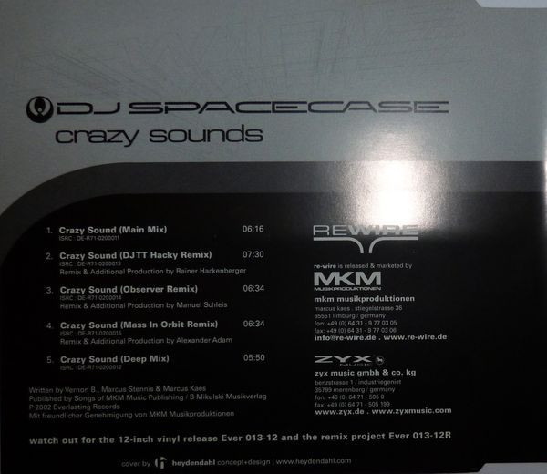last ned album DJ Spacecase - Crazy Sound