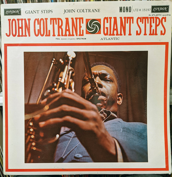 John Coltrane Wall Art Music Gift,Display Giant Steps Vinyl LP Record Framed and Ready to Hang