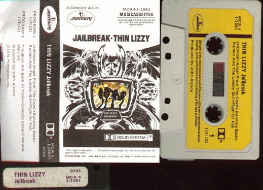 Thin Lizzy - Jailbreak | Releases | Discogs