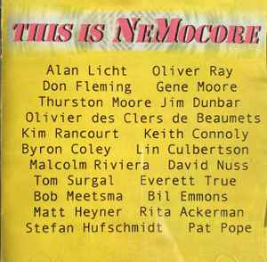 Alan Licht - This Is NeMocore album cover