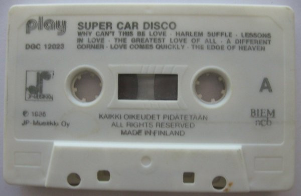 lataa albumi Various - Super Car Disco