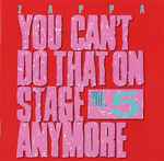 Cover of You Can't Do That On Stage Anymore Vol. 5, , CDr