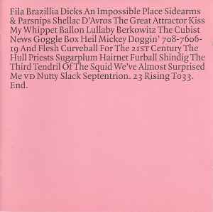 Fila Brazillia - Dicks album cover