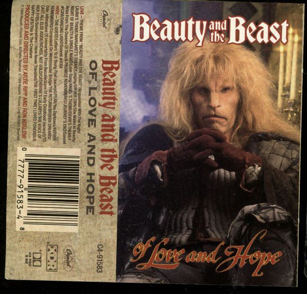 Beauty & The Beast TV Series Theme 45 RPM Record 