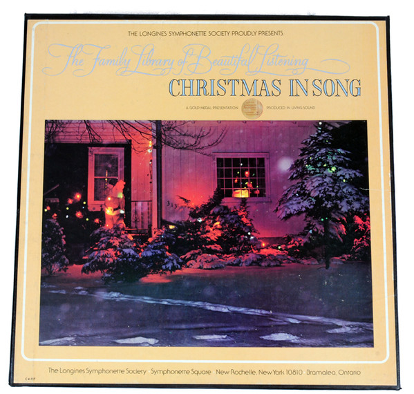 The Longines Symphonette Society Christmas In Song 1973 Box