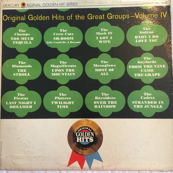 baixar álbum Various - Original Golden Hits Of The Great Groups Volume IV