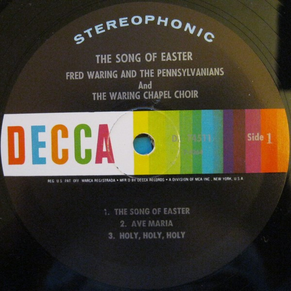 Album herunterladen Fred Waring & The Pennsylvanians And The Waring Chapel Choir - The Song Of Easter