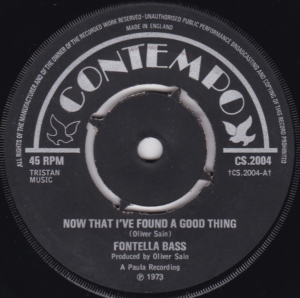 Fontella Bass – Now That I've Found A Good Thing (1973, 4 Prong